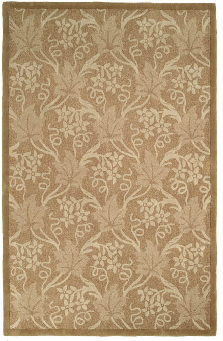 Tapis floral Berkley, Rectangle 5 pi 3 po x 8 pi 3 po