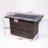 Outdoor Fire Pit Table,Propane Fire Table With Ceramic Tabletop Gas Fire Table
