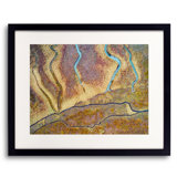 Abstract Aerial Landscape III Print by Frank Peters