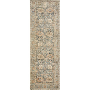 Loloi Ocean/Spice Area Rug Feat. CloudPile