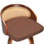 Tabouret de bar et de comptoir pivotant en similicuir-587073057-587073068