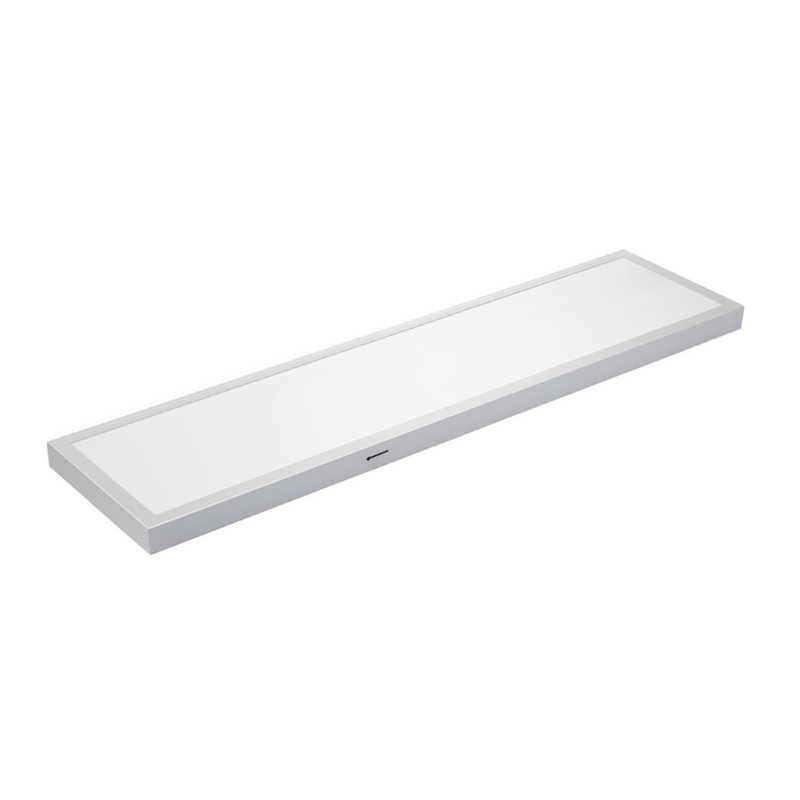 Plafonnier rectangulaire à panneau plat