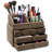 Adeyemi Wood 10 Compartment Makeup Organizer