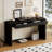 Curved Console Table with Storage-1470814476