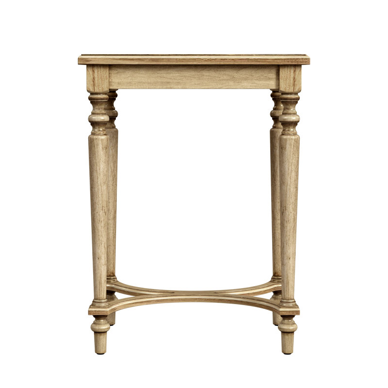 Tyler Side Table, Antique Beige