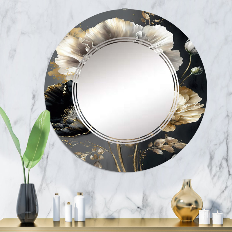Miroir mural Pirja, 32 po x 32 po