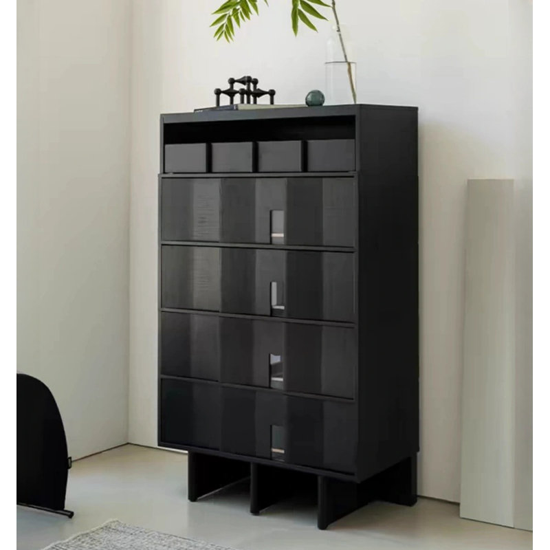 Commode d'appoint en bois massif Montisano