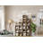 Tall Narrow 6-Shelf MDF Bookcases, Slim Vertical Storage Unit, Corner Bookcase for Small Spaces, Bedroom & Home Office-640909961