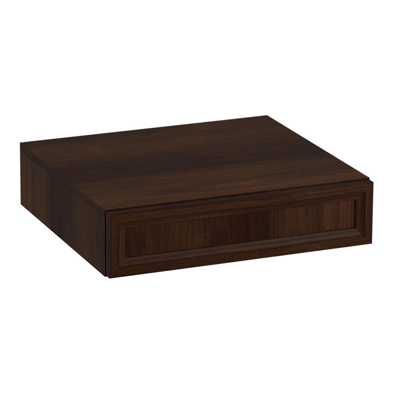 Tiroir Damask®, Ramie couleur noyer