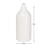 Marlow 8" Tall Handmade White Ceramic Vase-2080975010-2080975008