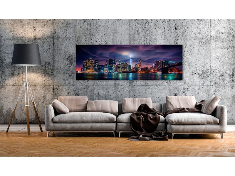No Frame Print on Canvas, 45cm H x 135cm W