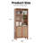 29.9" W Modern Bookcase-1131631104