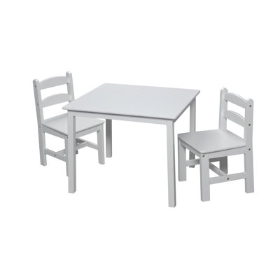 Briaroaks Kids 3 Piece Play Table and Chair Set by Harriet Bee