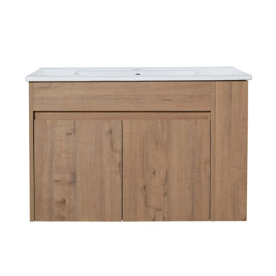 30 Inch Bathroom Vanity With Open Shelf