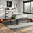Abdalmalak 18" High Platform Bed Frame with USB & Type C Charging Station, No Box Spring, No Squeak-1239652374