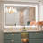 Adorna Frameless LED Lighted Bathroom / Vanity Mirror with Brightness Adjustable, Memory Function, Anti-fog-112492645