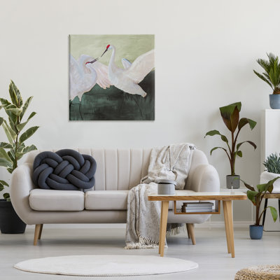 Toile grue blanche, conception par Robin Maria