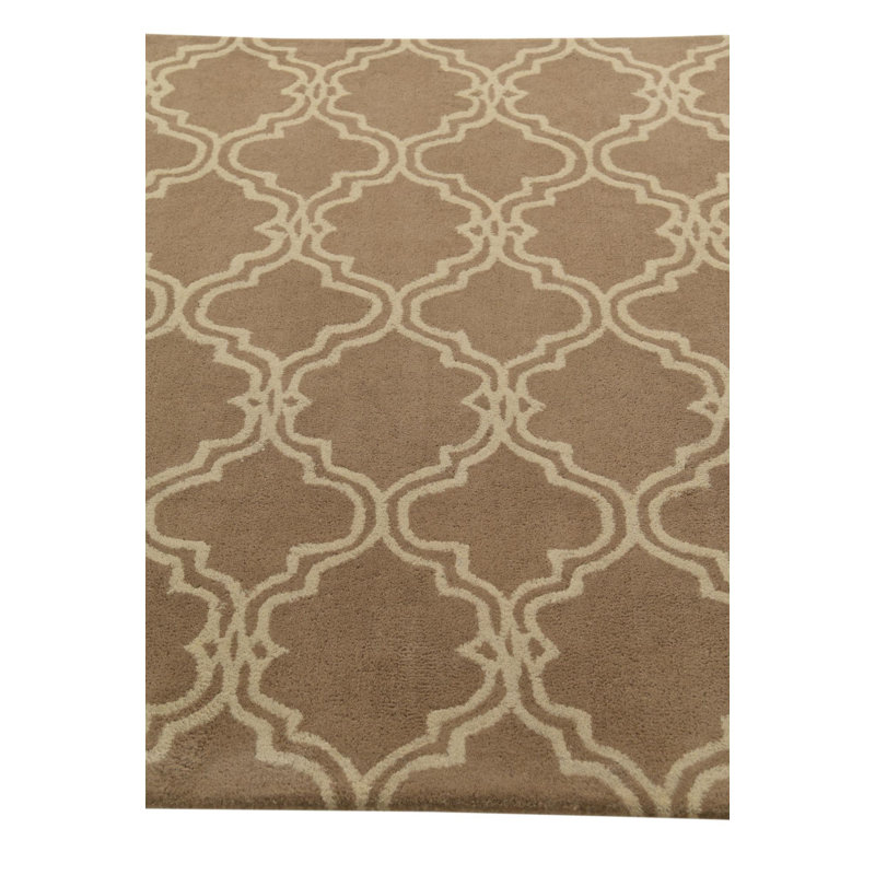 Tapis taupe 5 x 8
