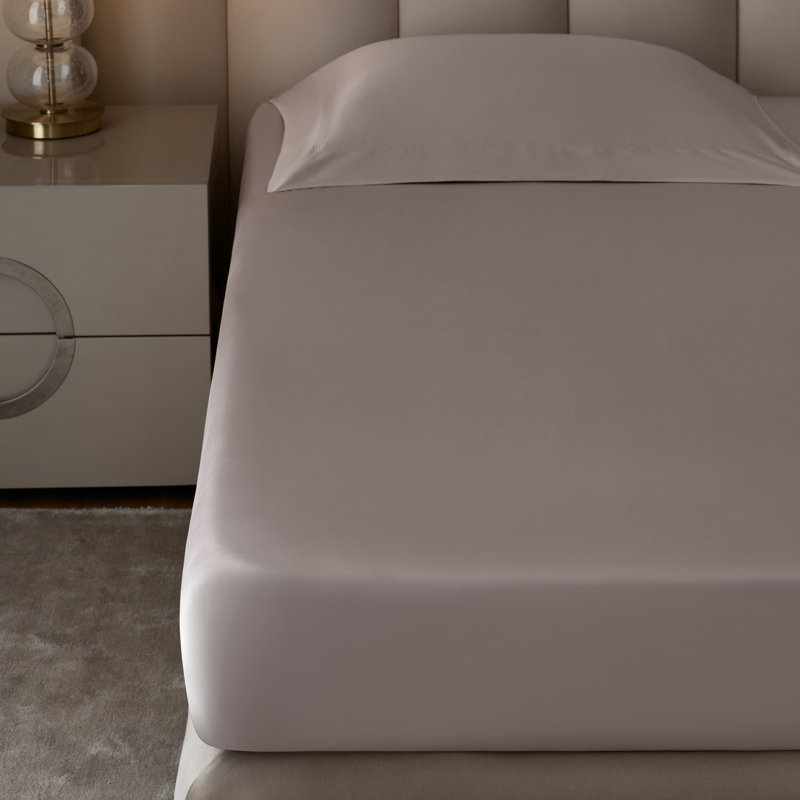 Perla Flat Sheet, King Flat Sheet, Pink