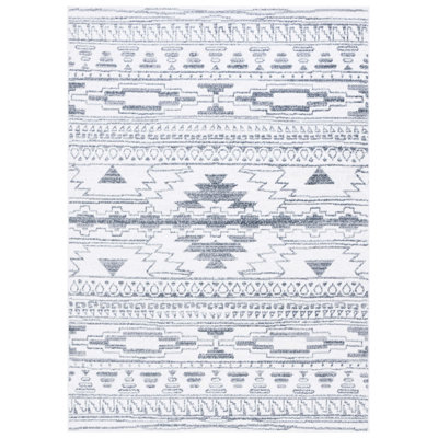 Tapis ivoire / gris Lowrey