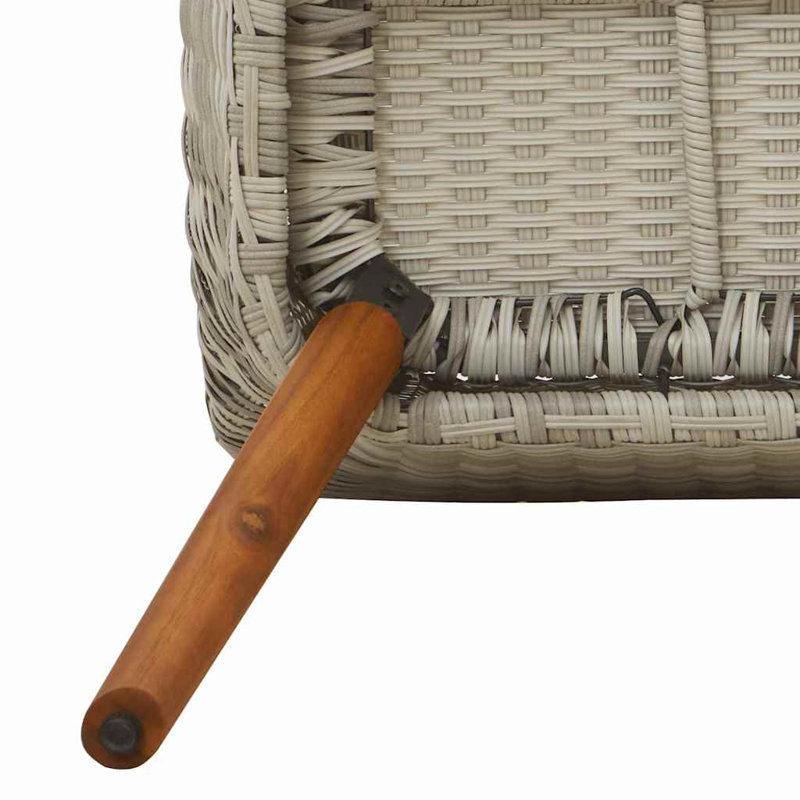4 - Person Patio Dining Set with Rectangular Table , Cushions Included