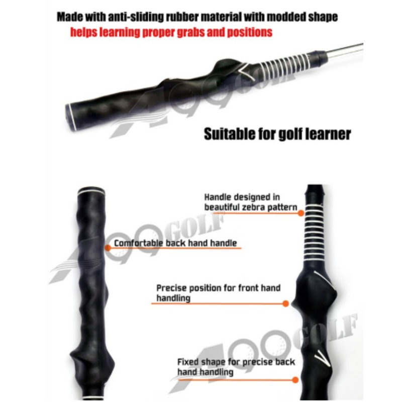 A99golf Warm Up Swing Trainer Stick pratique Club Aid New Trainer Aid main gauche