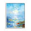 «Abstract Ocean Bliss Blue» par Leon Devenice-93947770