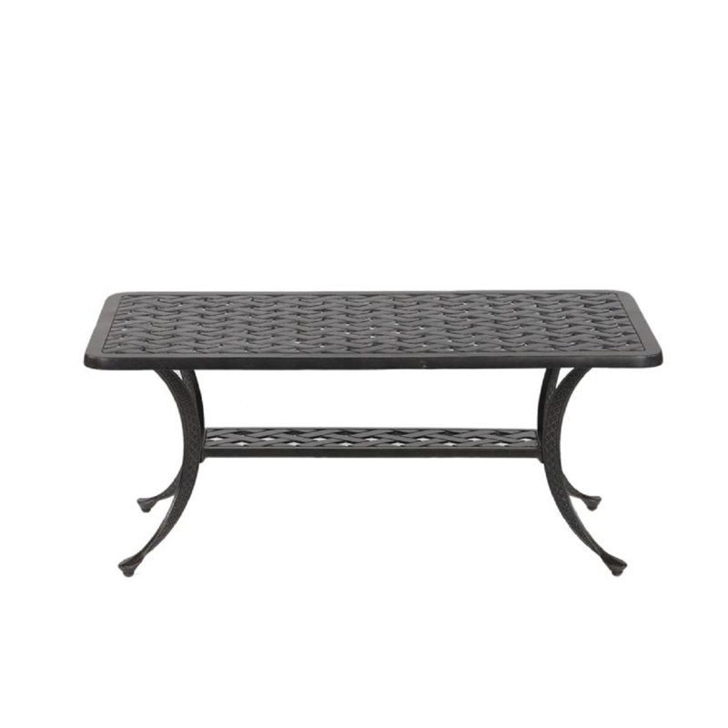 Table d'appoint en aluminium Hawkesbury, H 21 po x L 21 po x l 21 po