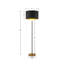 Lampe sur pied en métal