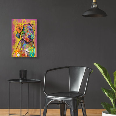 Art mural en verre épique «Sweet Little One» par Dean Russo