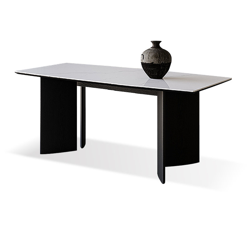 Tables de salle à manger 86,61 po, H 29,53 po x L 62,99 po x l 31,5 po, Blanc