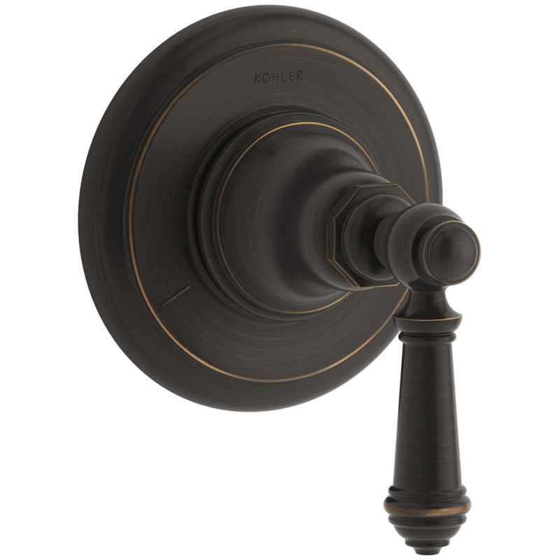 Artifacts Transfer Valve Trim with Lever Handle, Bronze huilé