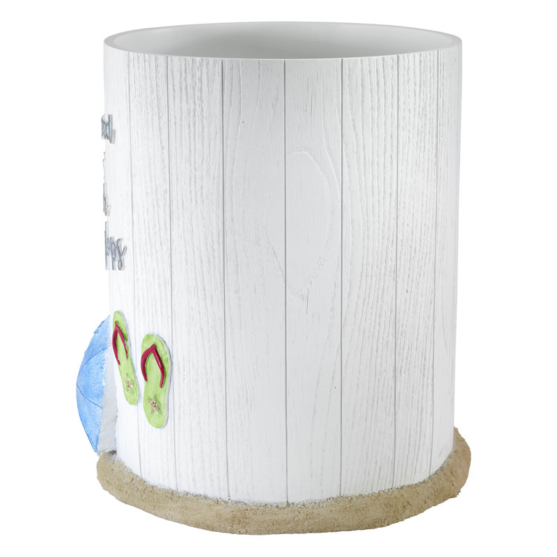 Beach Mode Bath 1 Gallon Waste Basket