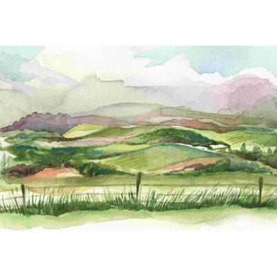 Bennachie Rain II - impression sur toile tendue