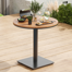Outdoor Round Patio Bistro Dining Table