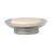 Oneita Glass Soap Dish for Bathroom Counter,Shower & Kitchen | Smoke