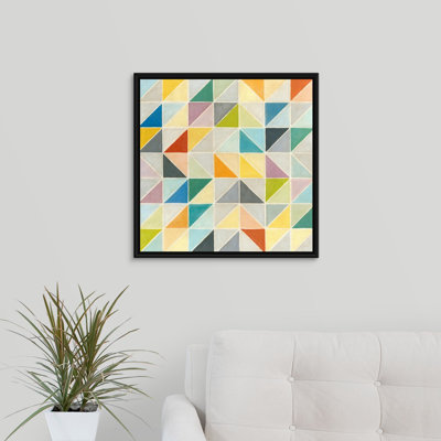 «Triangle Madness» par The Novogratz - peinture sur toile