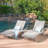 Wicker Chaise Lounge