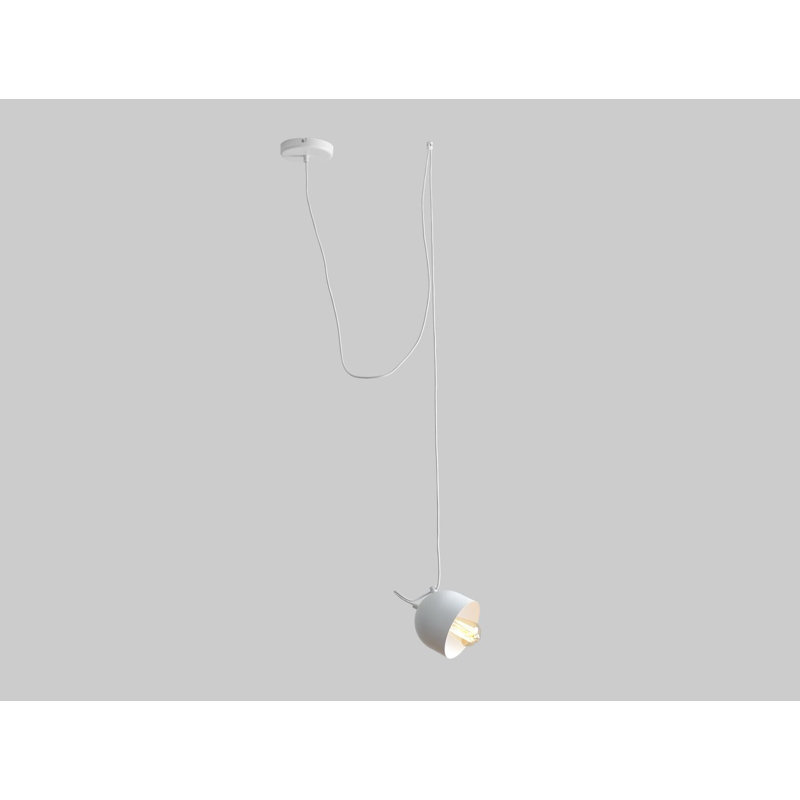 Allan 1 - Light Dome Pendant, White
