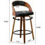 Tabourets pivotants de 26 po en similicuir Modern-132490848-132490849