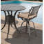 Tabouret de bar 31 po avec coussin Edrea