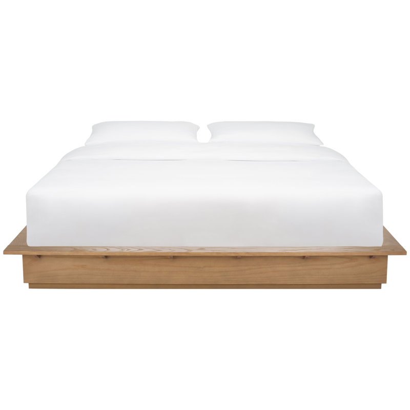 Celesia Wood Bed Frame, Natural, King