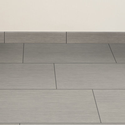 Focus Graphite 12 x 24 Porcelain Fabric Look Field Tile -  MSI, NFOCGRA1224