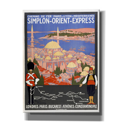 " Simplon Orient Express " by Vintage Posters