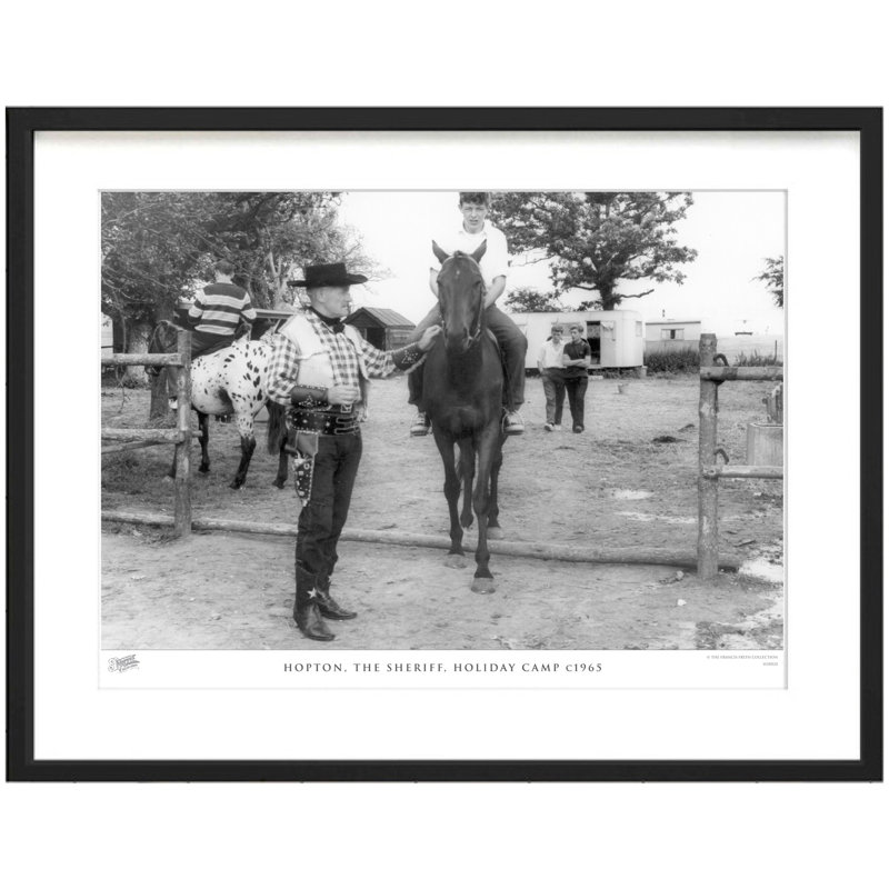 Hopton, The Sheriff, Holiday Camp C1965 by Francis Frith - Single Picture Frame Print, 60cm H x 80cm W x 2.3cm D