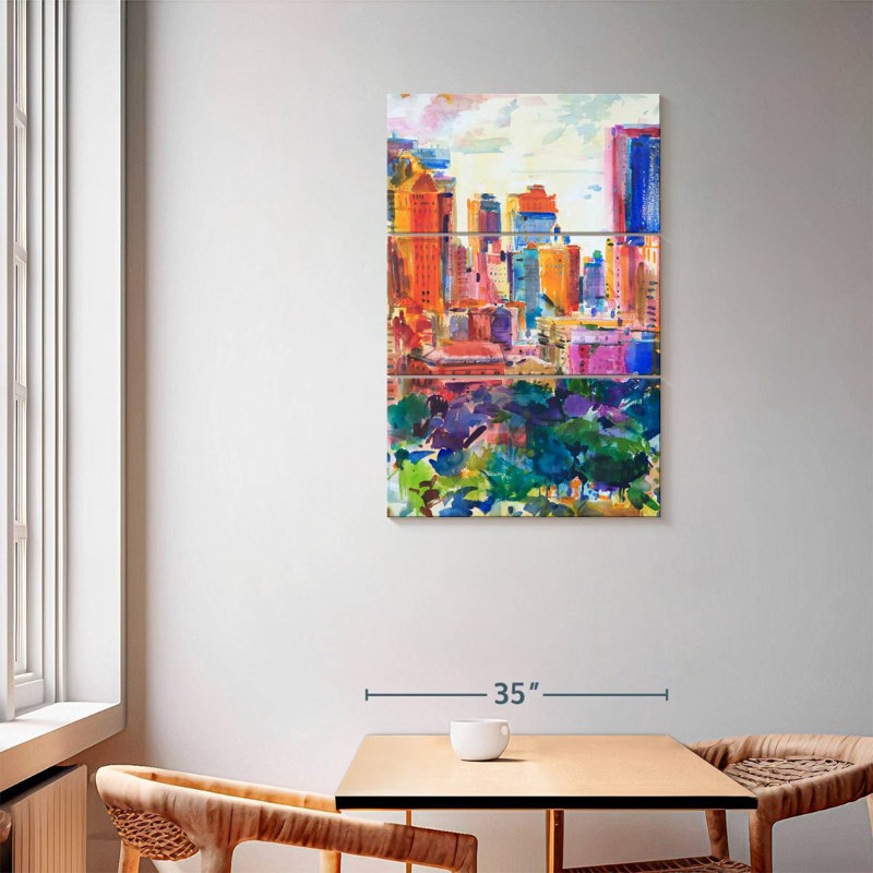 Central Park West, H 57 po x l 36 po