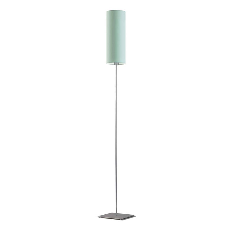 Florencja 165cm Traditional Floor Lamp, Brushed Steel, Mint