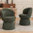 Modern Upholstered Dining Chairs, Boucle Fabric Swivel Barrel Chairs, Wingback Side Chairs, Vanity Chairs-218353165