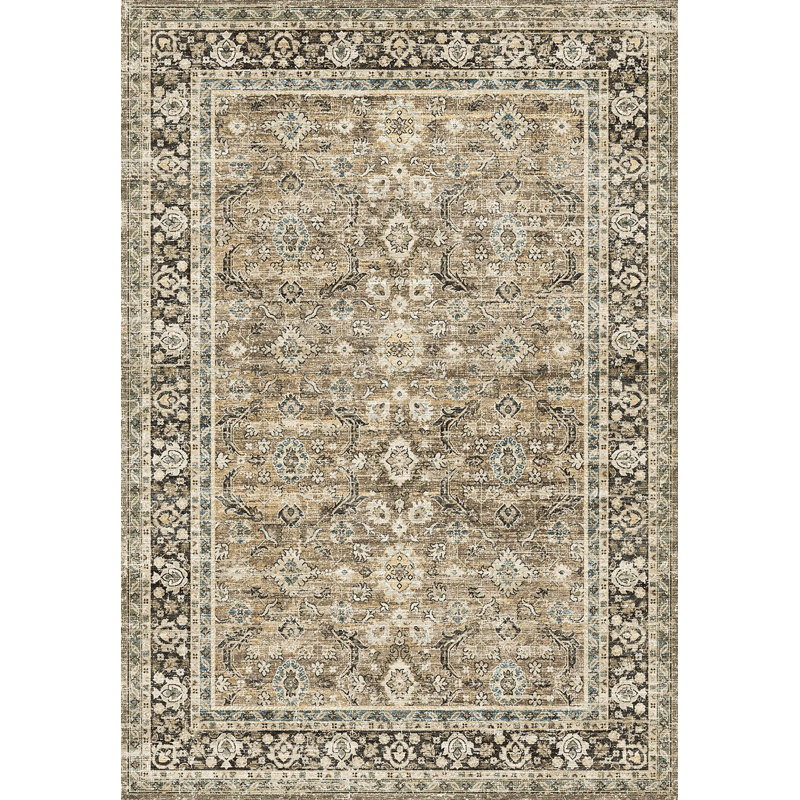 Eckles WF_RYL1004 Brown 7'10" x 10'6", 7'10"x10'6"