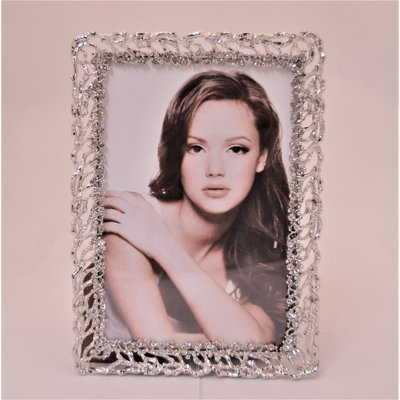 Mondale Metal Beaded Picture Frame
